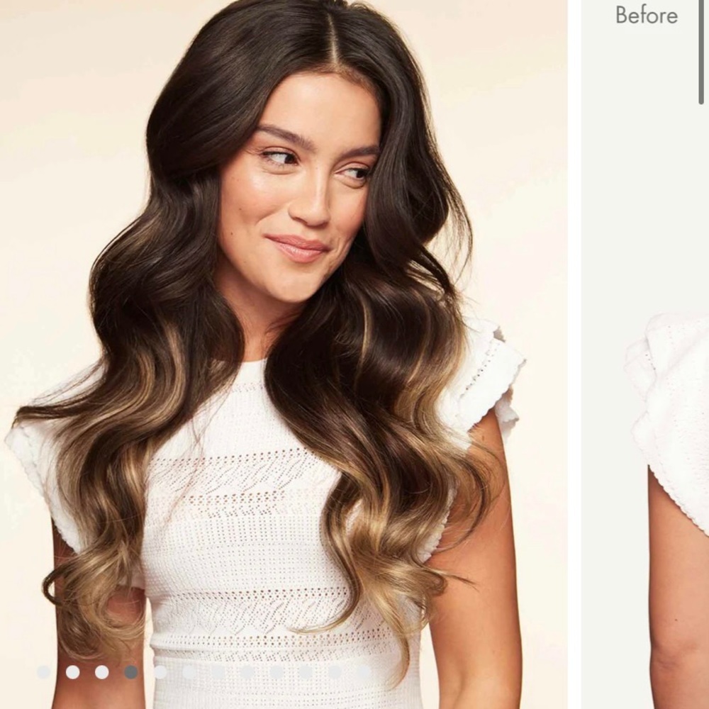 NEW Luxy 20" Hair Extensions Classic Dark Brown Balayage- 220g